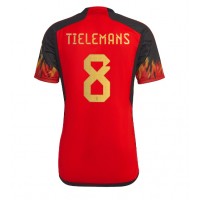 Fotbalové Dres Belgie Youri Tielemans #8 Domácí MS 2022 Krátký Rukáv